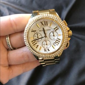 Gold Micheal Kors Watch